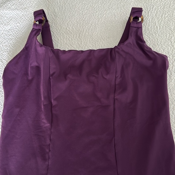 Maaji Dark Grape Layla Classic One Piece, Large, $174 - Picture 12 of 12